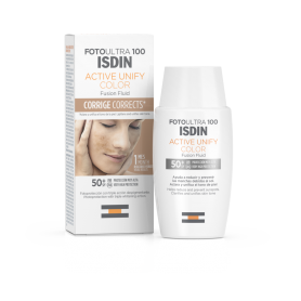 Foto Ultra 100 ISDIN Active Unify COLOR Fusion Fluid SPF 50+