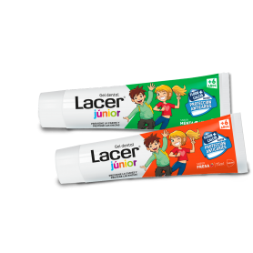 lacer gel dental junior sabor menta 75ml