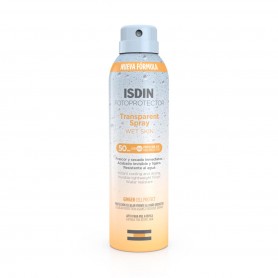 ISDIN Fotoprotector transparent spray wet skin