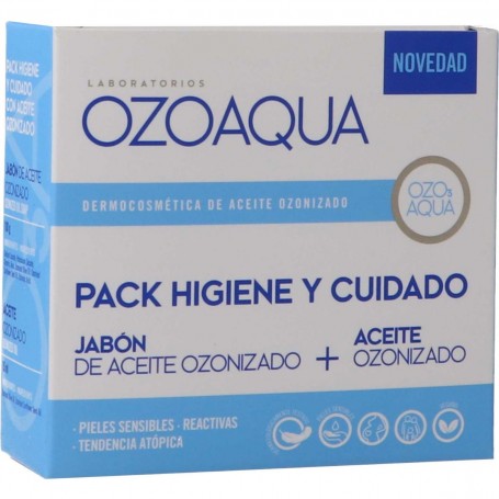 OZOAQUA Pack jabón + aceite ozonizado