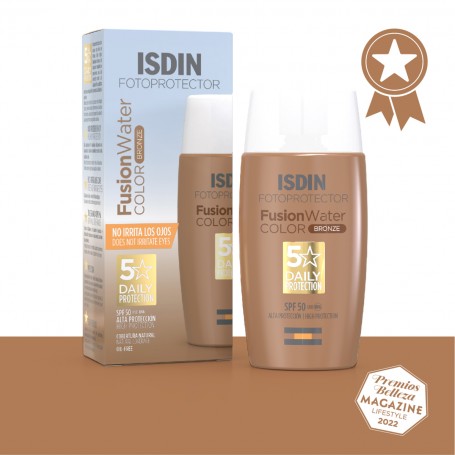 Fotoprotector ISDIN Fusion Water COLOR BRONZE SPF 50