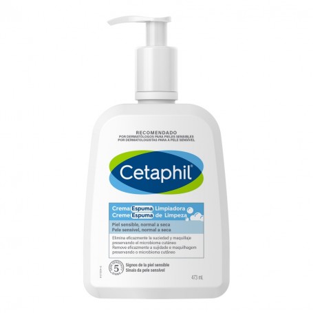 CETAPHIL CREMA ESPUMA LIMPIADORA 1 ENVASE 473 ML